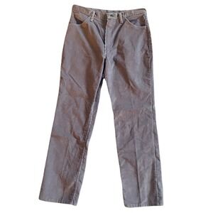 Rustler Corduroy Pants‎ Mens 36x32 Brown Straight Leg Vintage Made in USA Cords